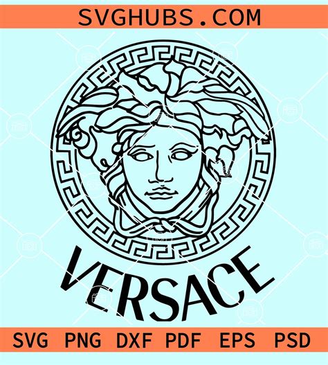 versace logo original|Versace logo greek mythology.